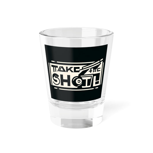 Take the Shot! Shot Glass, 1.5oz Pool Gift, Pool Shot, Funny Pool Gifts for Him, Dad, Husband, Men, Pool Lover, Pool Player, Playing Pool